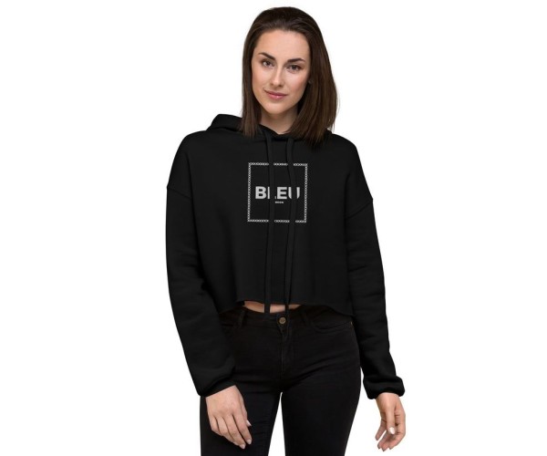 Framed Masterpiece Women's Crop Hoodie