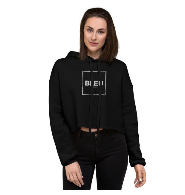 Framed Masterpiece Women's Crop Hoodie