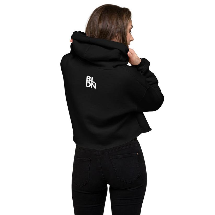 Framed Masterpiece Women's Crop Hoodie