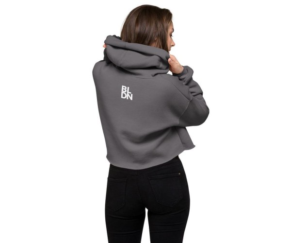 Framed Masterpiece Women's Crop Hoodie