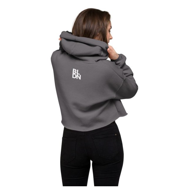 Framed Masterpiece Women's Crop Hoodie