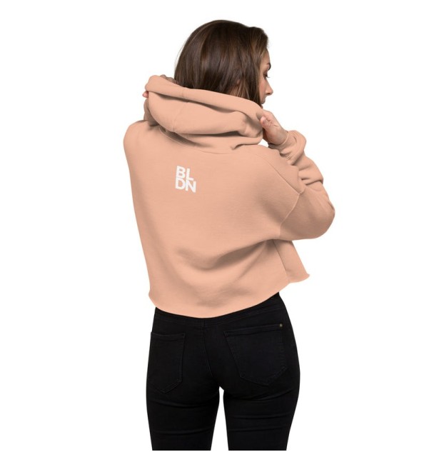 Framed Masterpiece Women's Crop Hoodie