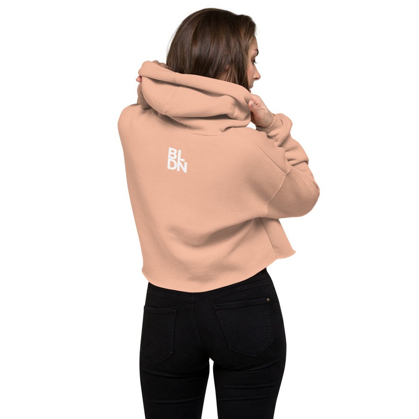 Framed Masterpiece Women's Crop Hoodie