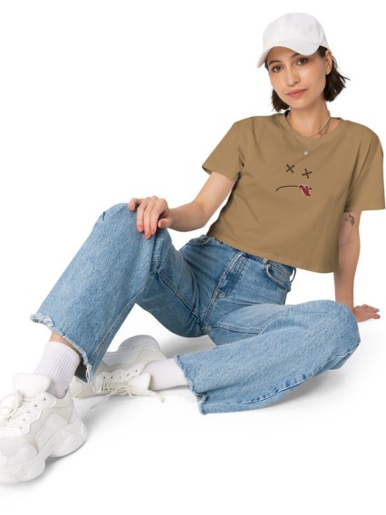 NEW SEASON - Cross Eyed Women’s Crop Top