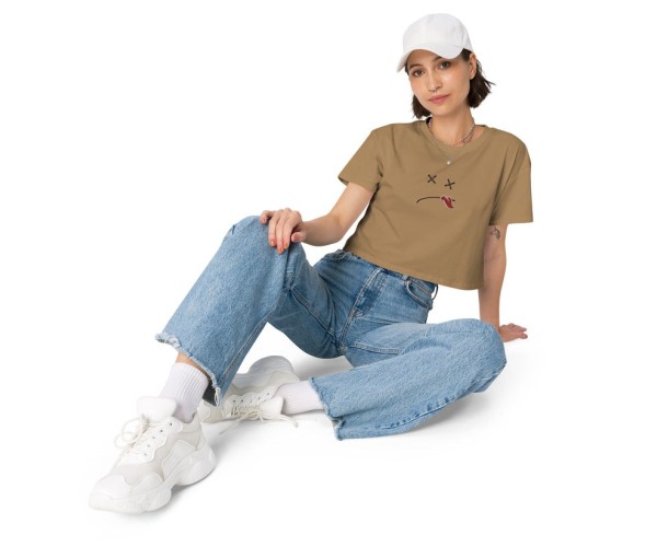 NEW SEASON - Cross Eyed Women’s Crop Top