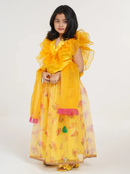 Girls Ghagra-Choli Set