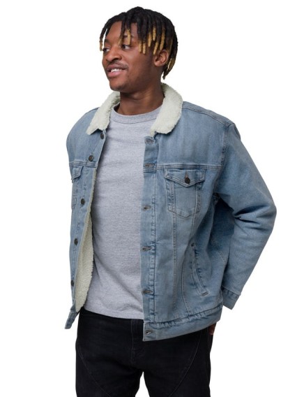 Bleu London Sherpa Denim Jacket