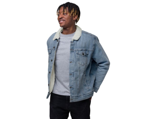 Bleu London Sherpa Denim Jacket