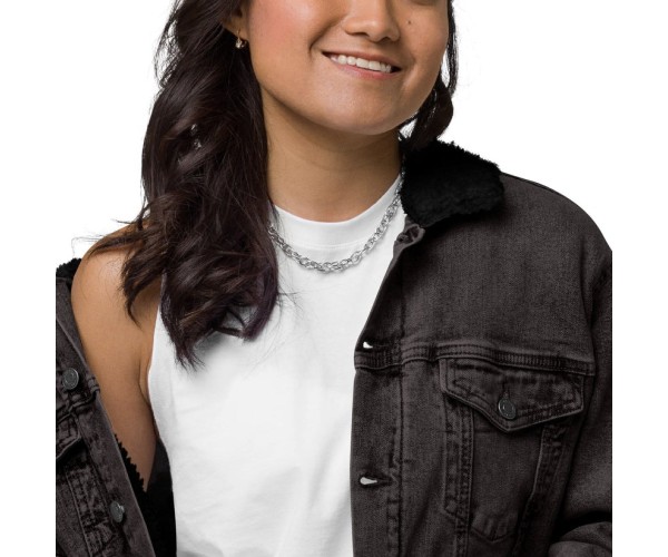 Bleu London Sherpa Denim Jacket