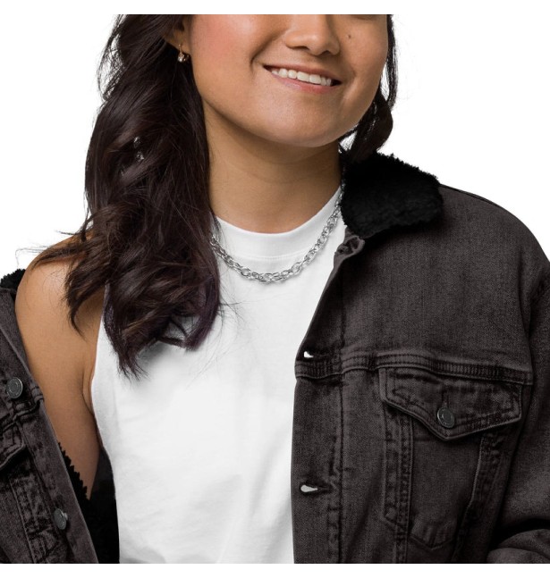 Bleu London Sherpa Denim Jacket