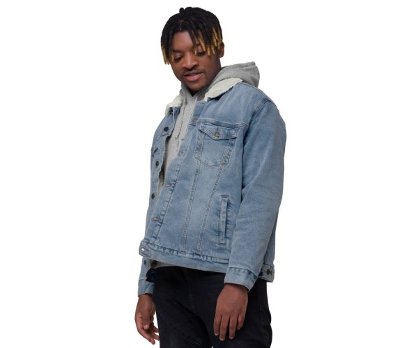 Bleu London Sherpa Denim Jacket