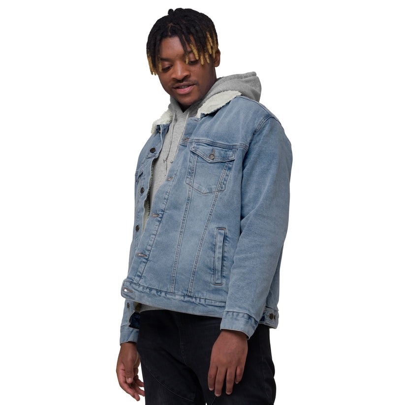 Bleu London Sherpa Denim Jacket